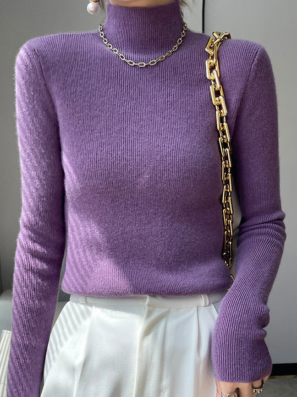 Adriana - Soft Knit Turtleneck Sweater