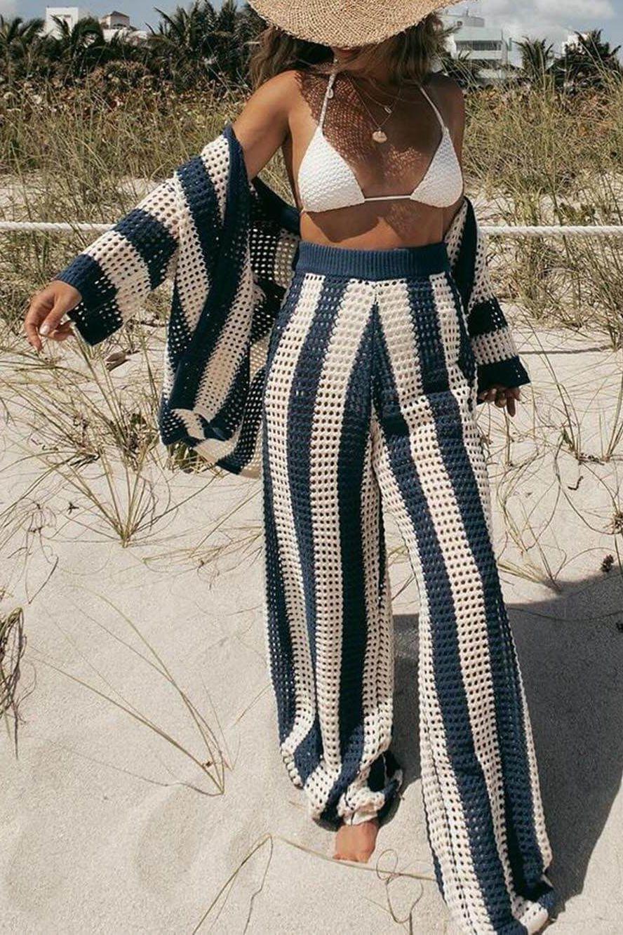 Amelia - Striped Set Elegant & Comfortable