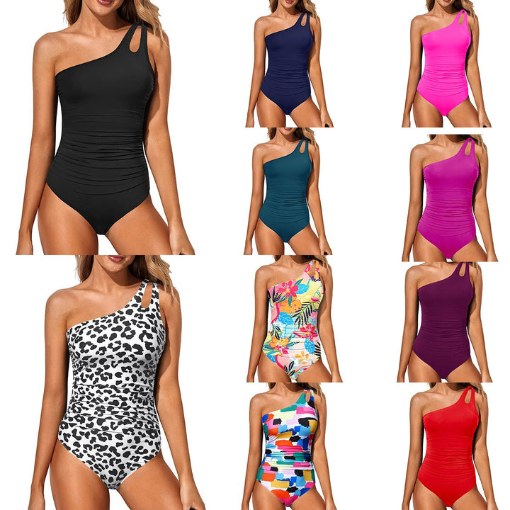 BLAKELY – ONE SHOULDER ONE PIECE SWIMSUIT