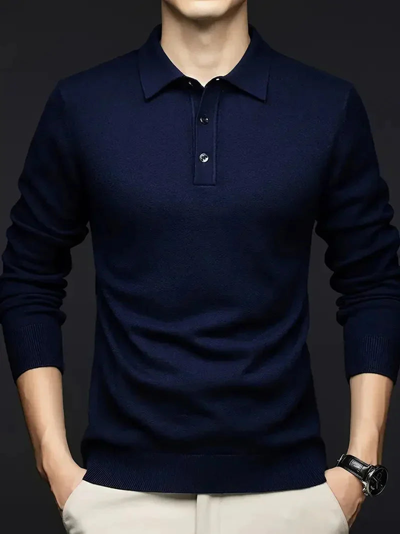 Brit & Boho™️ | Harvey Wool Blend Knit Sweater