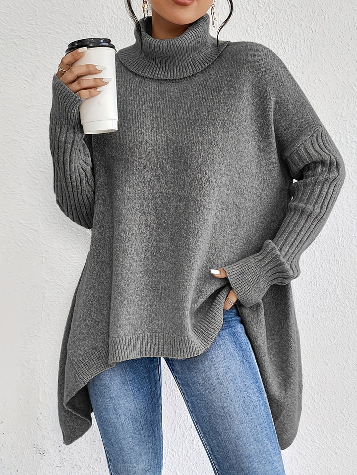 THALIORA – OVERSIZED TURTLENECK SWEATER