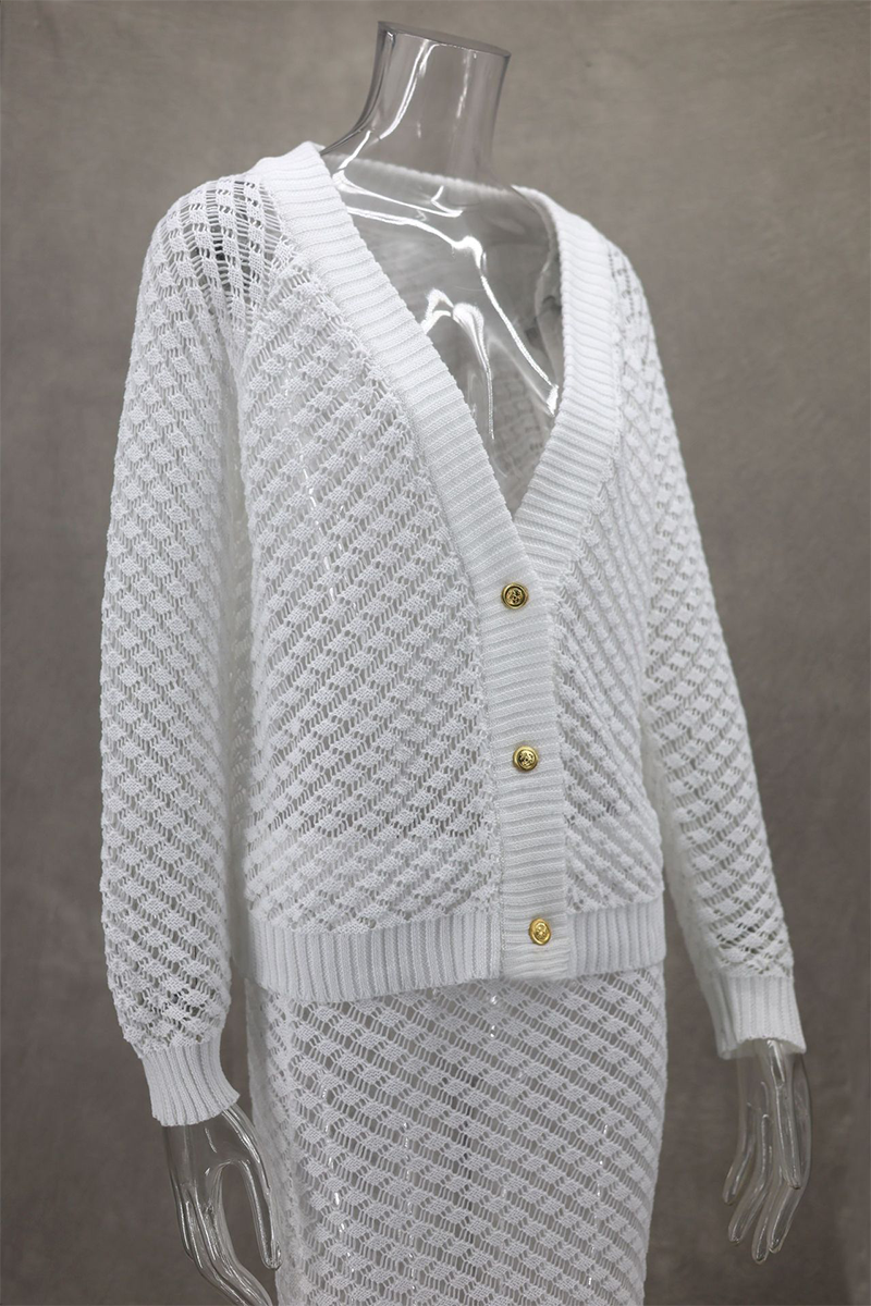 ELITHA – DAILY ELEGANT HOLLOW-OUT TWO-PIECE SET