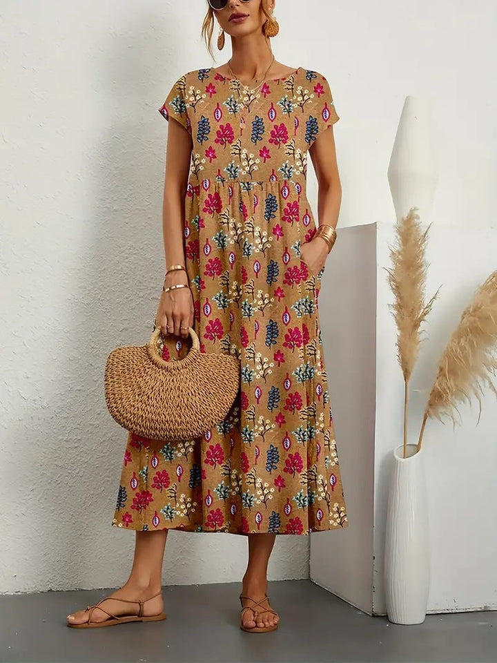 Alira - Chic Floral Dress