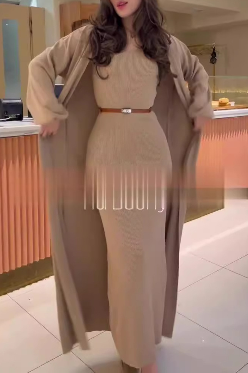 MILENA – CASUAL O-NECK LONG SLEEVE TWO-PIECE SET