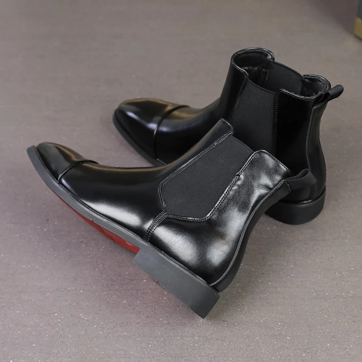 Giovanni Rossi Leather Chelsea Boots