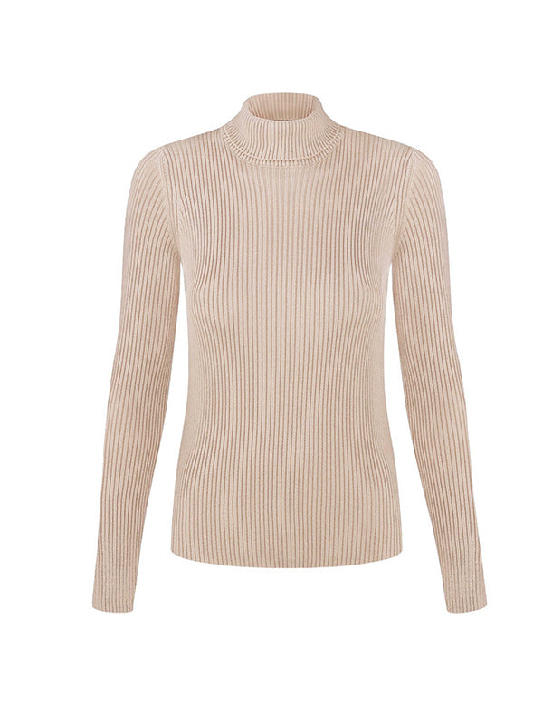 Celeste - Ribbed Turtleneck Sweater