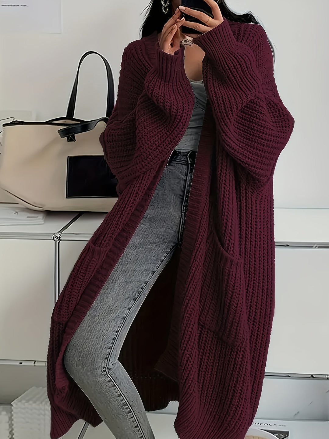 Arwena – Cozy Longline Cardigan