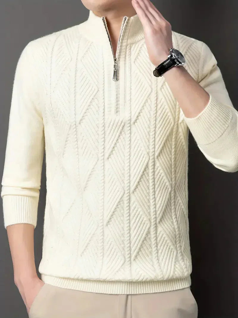 Brit & Boho™️ | The Everest Cable Knit Sweater