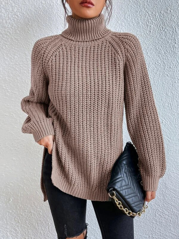 Ashlee - Chunky Knit Turtleneck Sweater