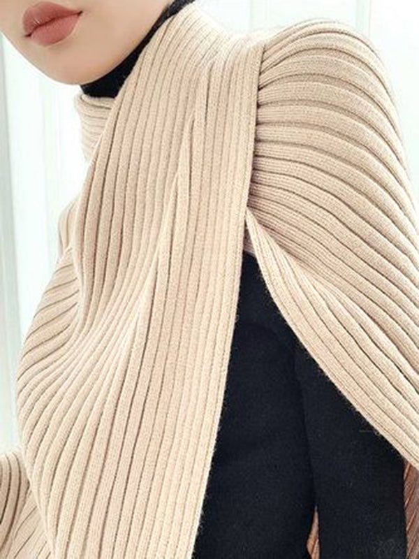 Kendall - Draped Knit Sweater