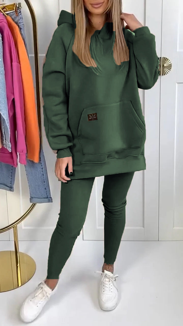 Nerina - Casual Hoodie and Leggings Set