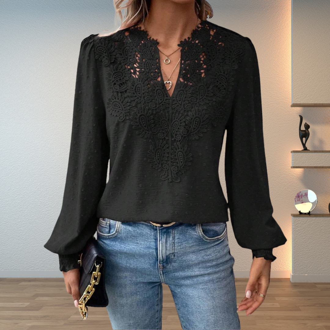 Louise - Lace Detail Sweater