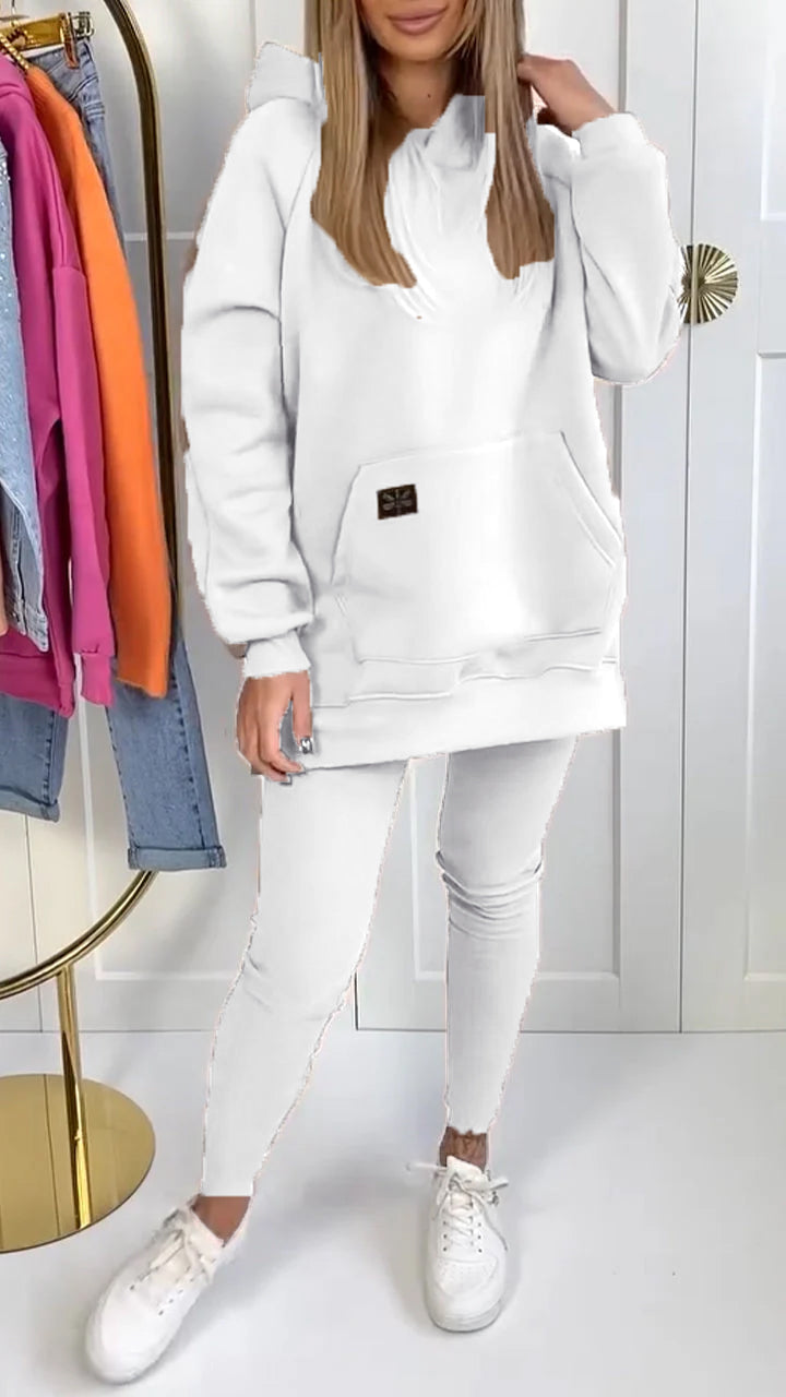 Nerina - Casual Hoodie and Leggings Set