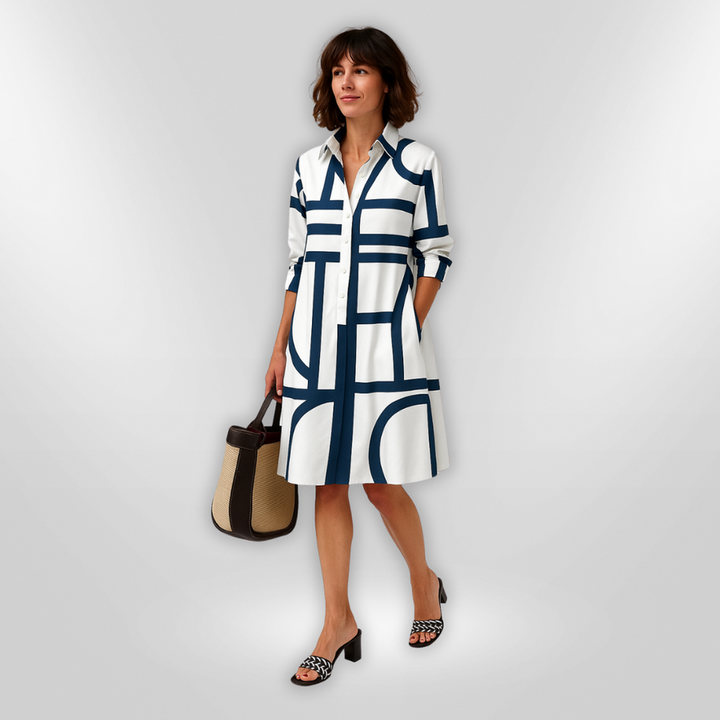 NYLA – EVERYDAY POCKETED MIDI DRESS