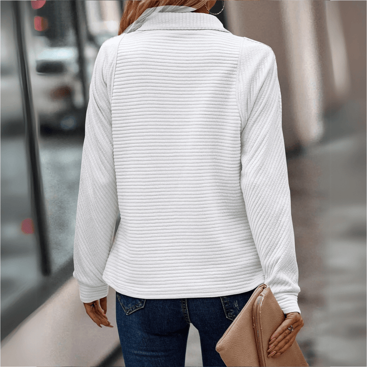 Kathleen - Casual Zip Sweater