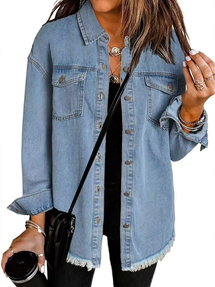 ROZANE - Classic Everyday Denim Jacket