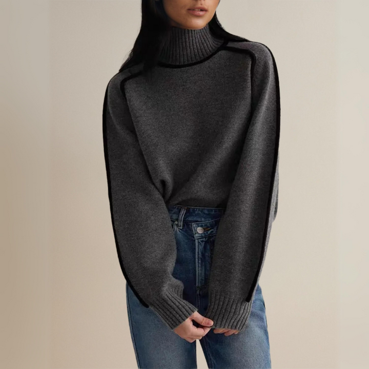 Jane - Sophisticated Turtleneck Sweater for Winter