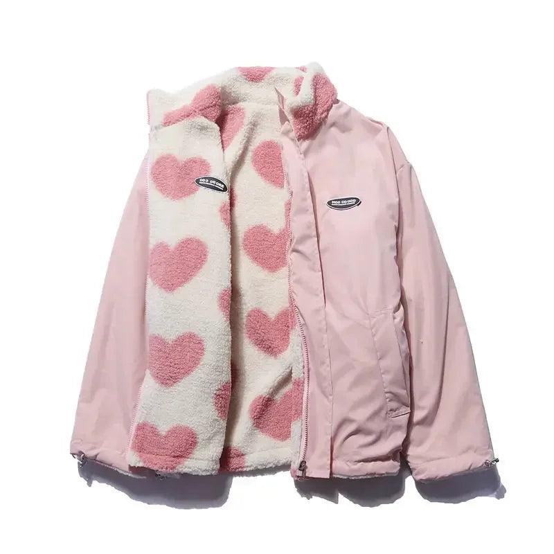 NOELLE – REVERSIBLE HEART JACKET