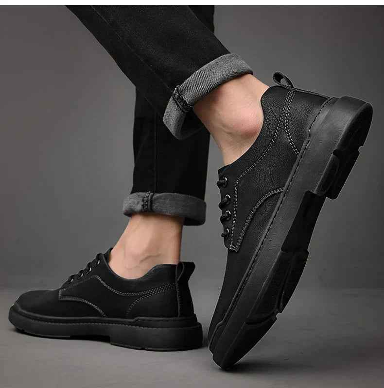 Classic Leather Shoes for Enduring Comfort