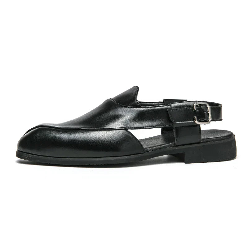 Cambridge Leather Cutout Loafers