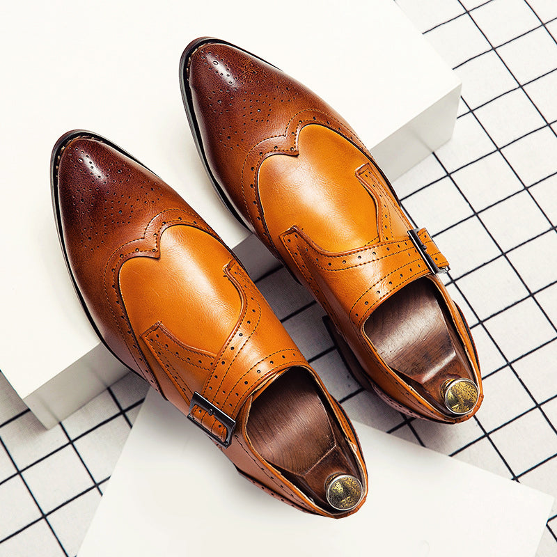 Maxwell Elm Pointed Oxford Shoes