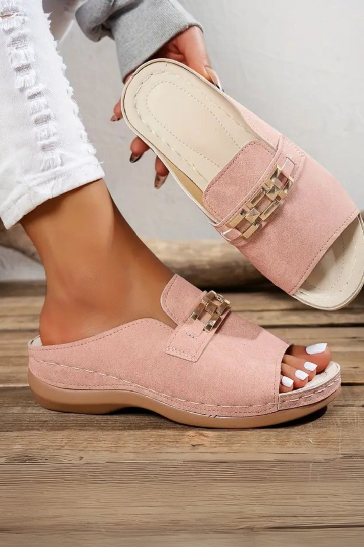 Karina | Comfy Buckle Sandals