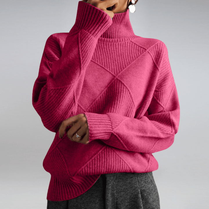SYLVARITH – SOFT TURTLENECK SWEATER