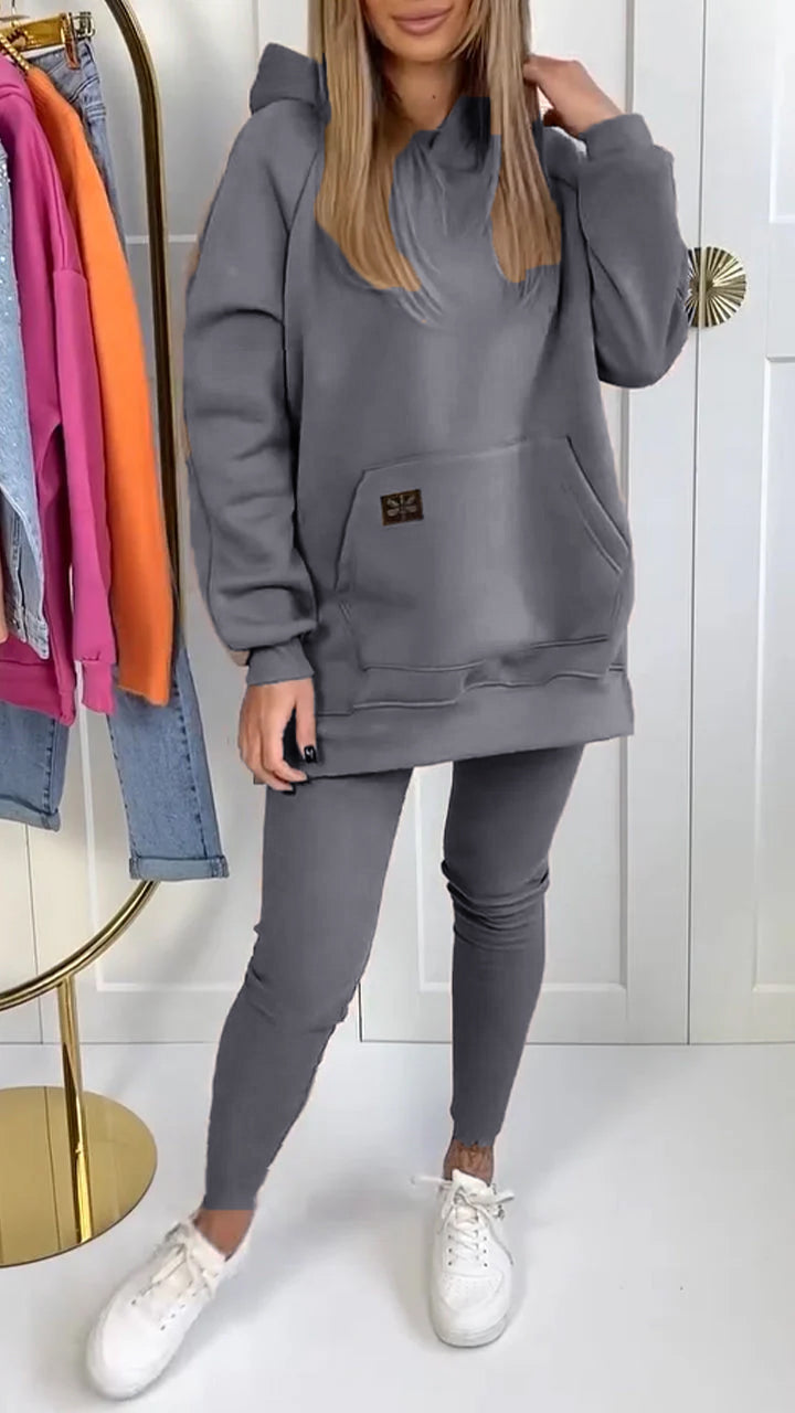 Nerina - Casual Hoodie and Leggings Set