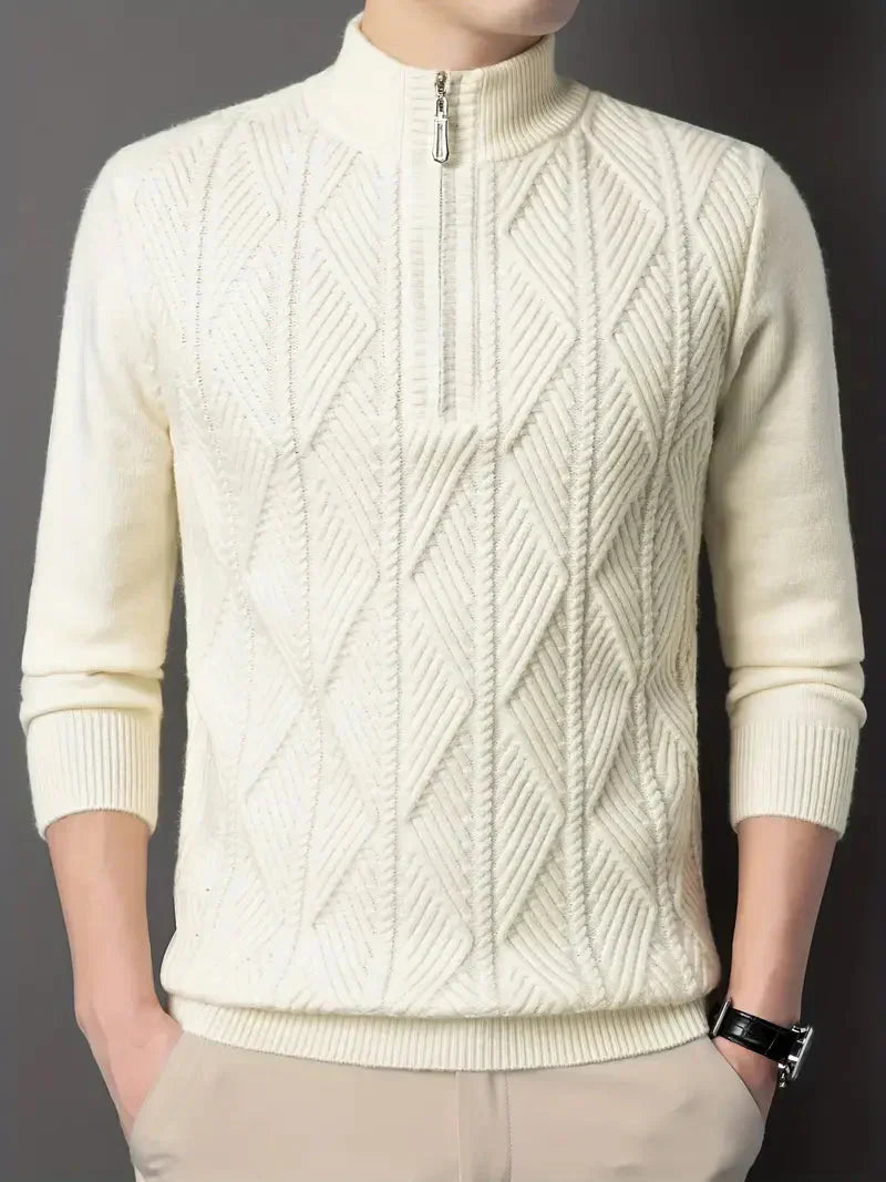 Brit & Boho™️ | The Everest Cable Knit Sweater