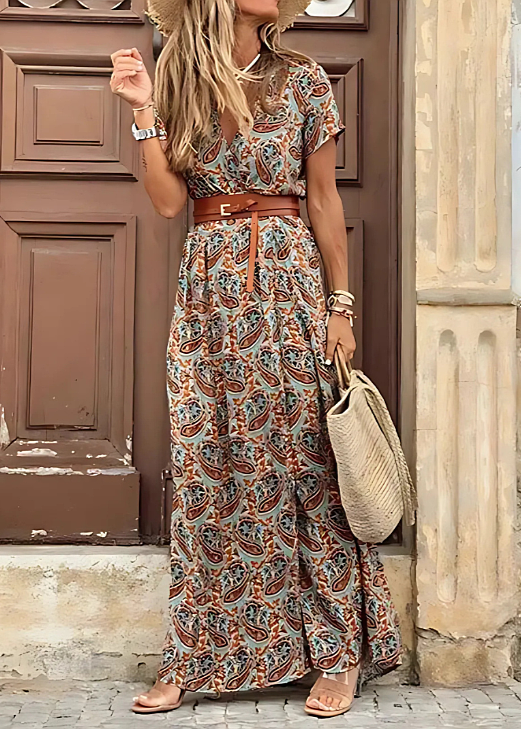 Tahlee - Elegant Bohemian Maxi Dress