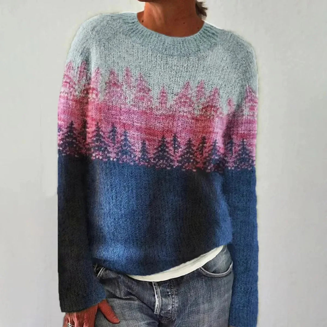 ISMENA – RETRO KNITTED SWEATER