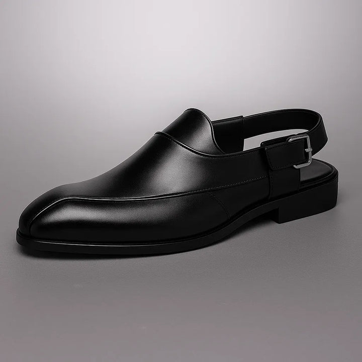 Cambridge Leather Cutout Loafers